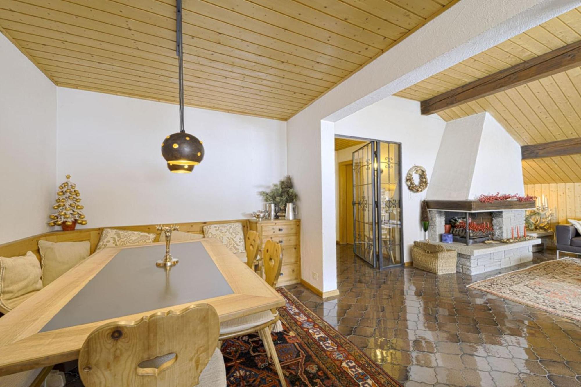 Chesa Clus - Zuoz Apartman Kültér fotó